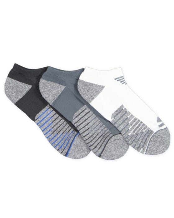 3pk 1/2 Terry Low Cut Socks - NAVY / WHITE slider