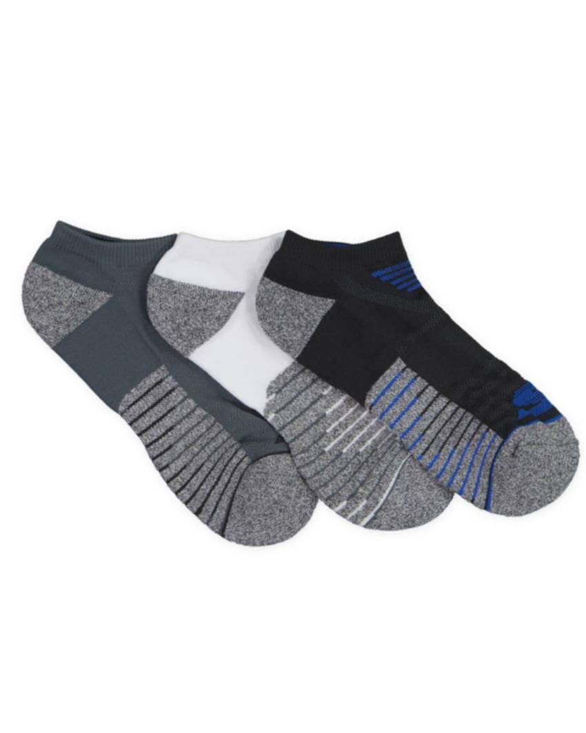 3pk Half Terry Low Cut Socks - BLUE COMBO slider