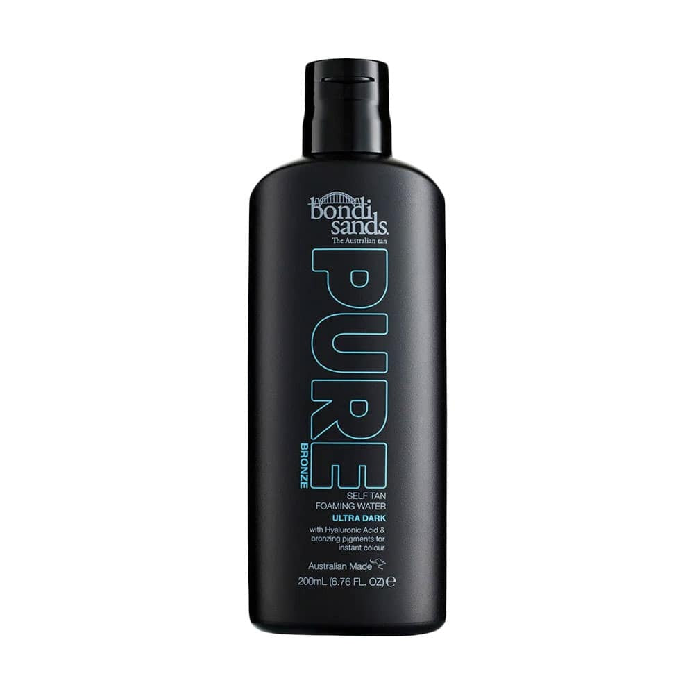 3x Bondi Sands Pure Bronze Ultra Dark Self Tan Foaming Water 200ml slider