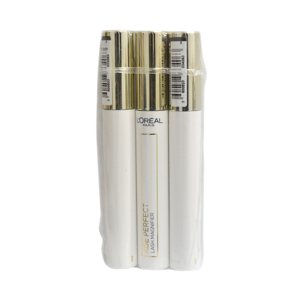 3x L'Oreal Age Perfect Lash Magnifier Mascara Brown 7.4ml slider