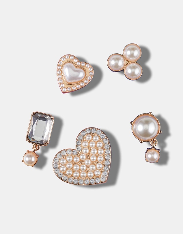 5-Pack Pearly Gates Jibbitz Charms - Multi