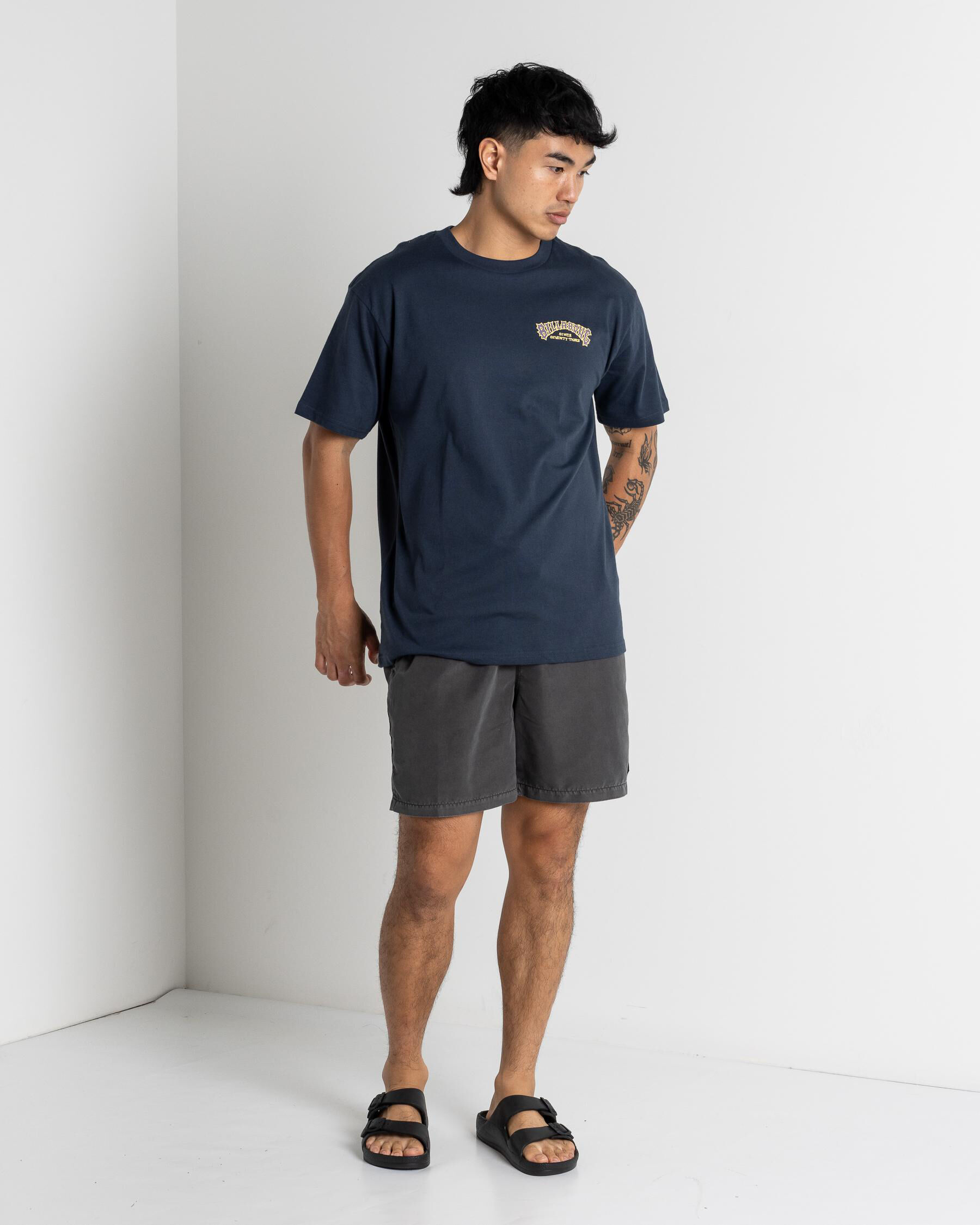 73 Arch Short Sleeve T-Shirt - Dusty Navy slider