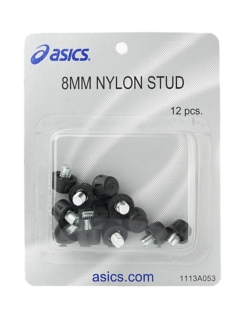 8MM NYLON STUD - Black/Silver slider