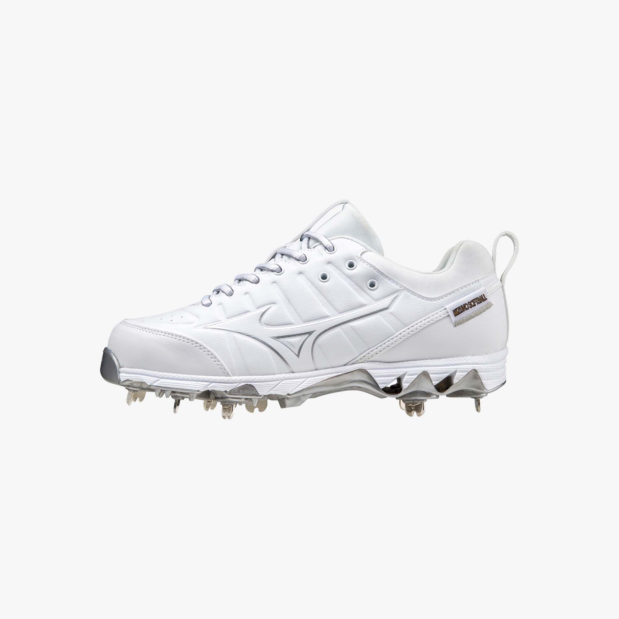 9-SPIKE SWIFT 7 METALWomen's Softball Shoes - White White (01) slider