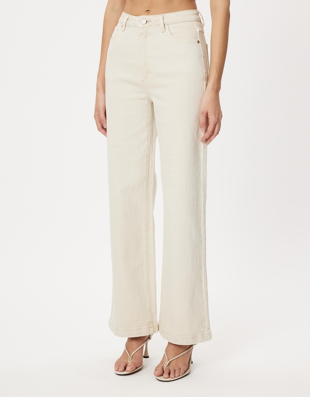 94 High Wide Jeans - Bone