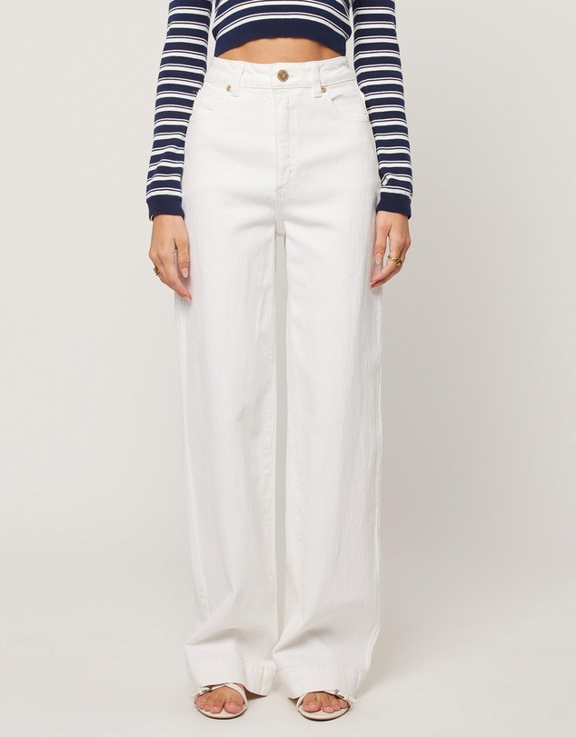 94 Wide Jeans - White Gold