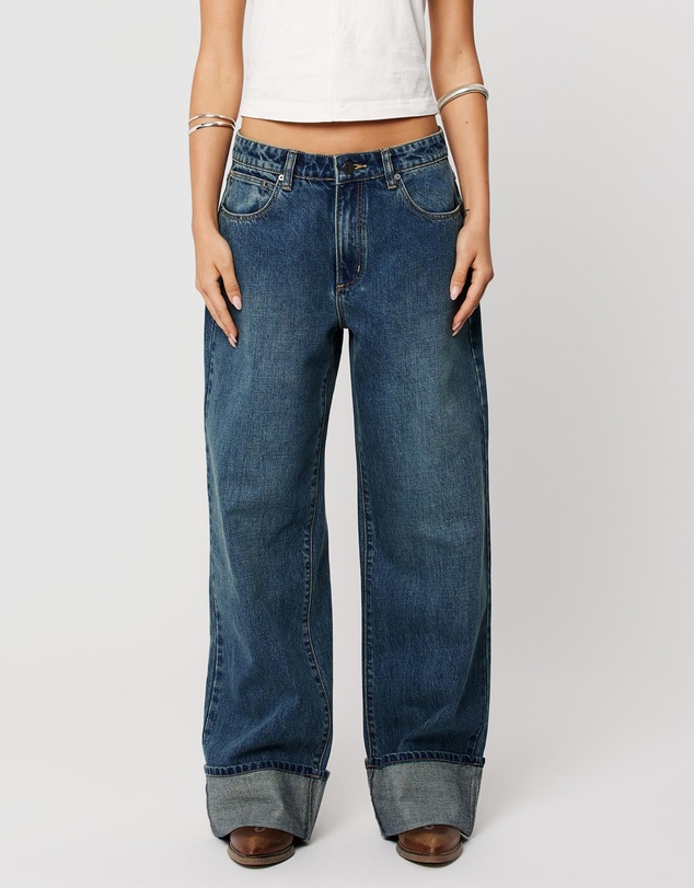 95 Baggy Turn-Up Jeans - Andy
