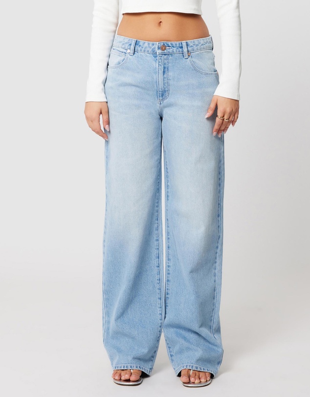 95 Mid Baggy Jeans - Light Vintage Blue