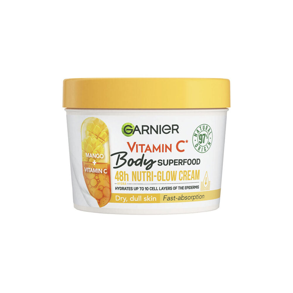 Garnier Body Superfood Dry Dull Skin Mango And Vitamin C 380ml