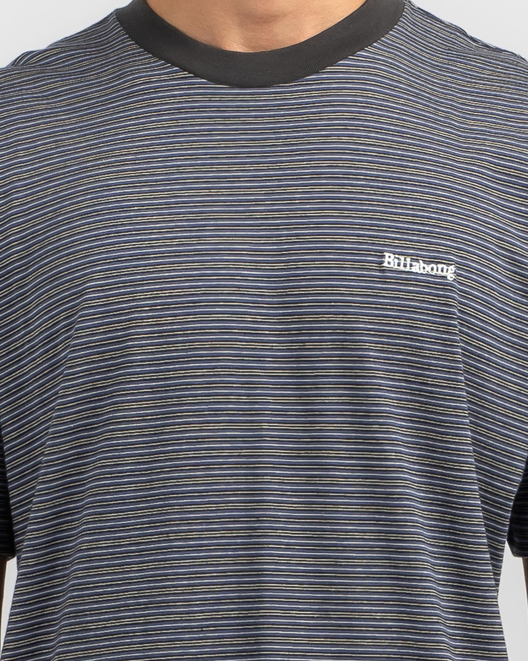 Absence Stripe T-Shirt - Slate Blue slider