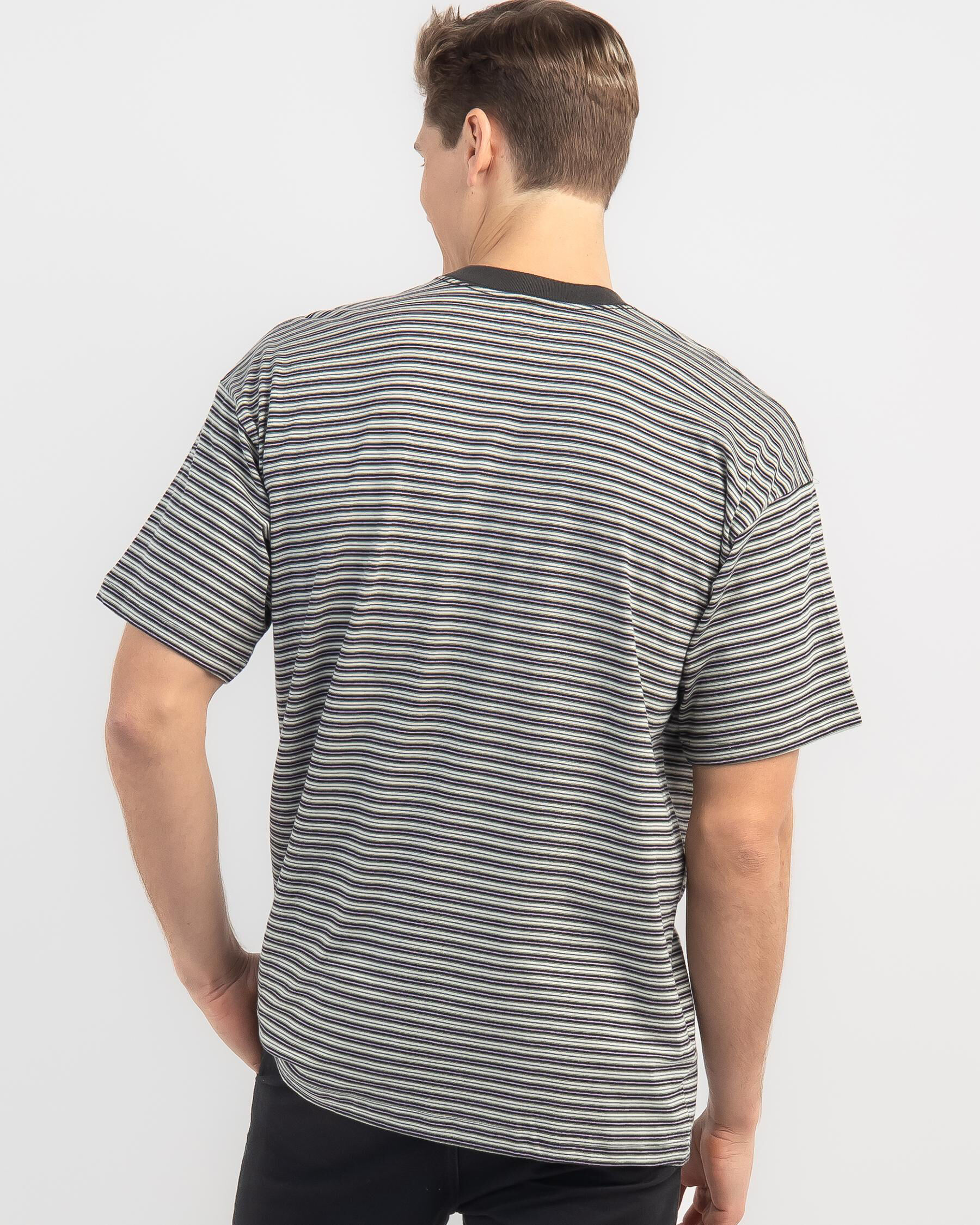 Absense Stripe T-Shirt - North Sea slider