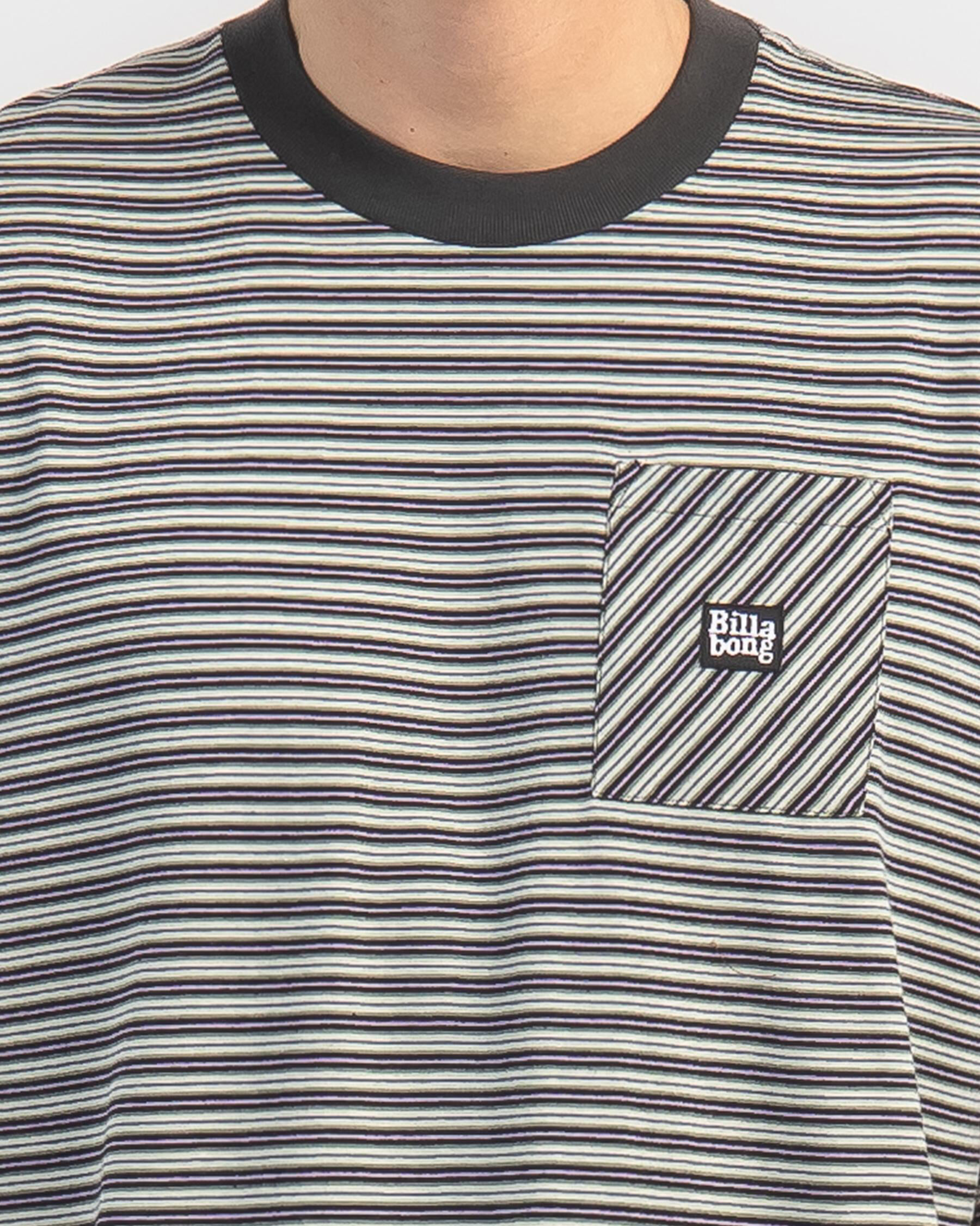 Absense Stripe T-Shirt - North Sea slider