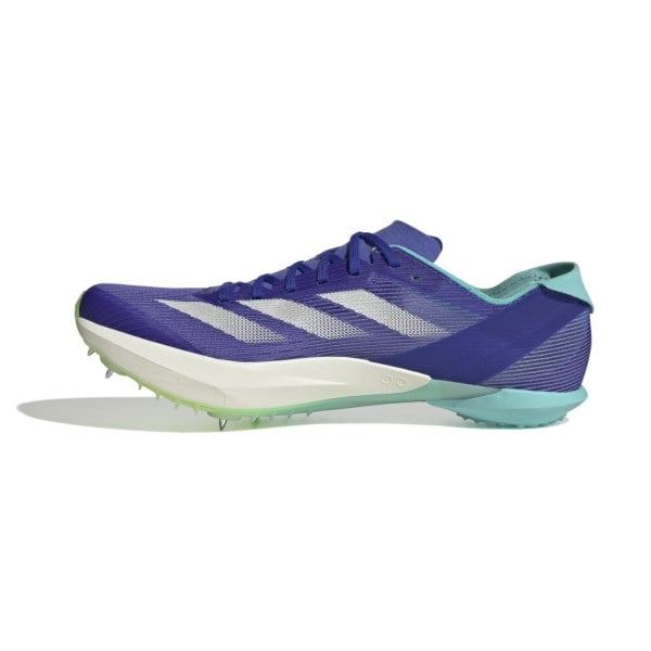 Adidas Adizero Ambition - Unisex Track Running Spikes - Cobalt Blue/Zero Metallic/Lucid Lemon slider