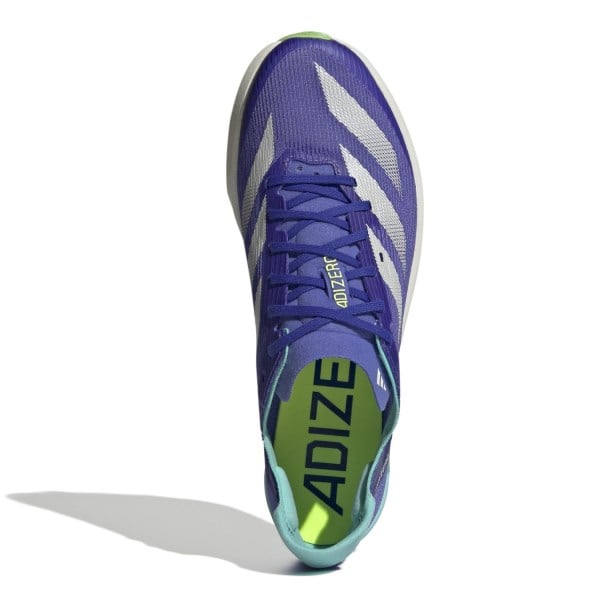 Adidas Adizero Ambition - Unisex Track Running Spikes - Cobalt Blue/Zero Metallic/Lucid Lemon slider