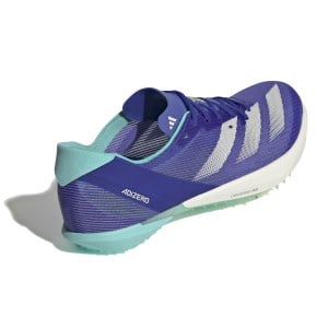 Adidas Adizero Ambition - Unisex Track Running Spikes - Cobalt Blue/Zero Metallic/Lucid Lemon slider