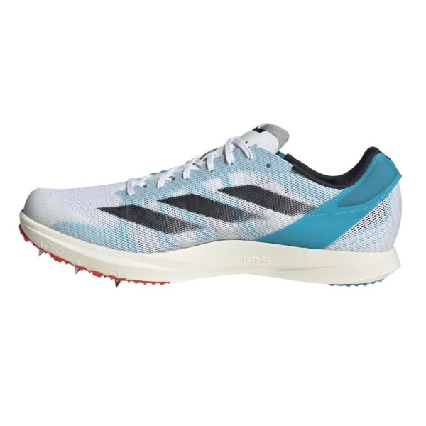 Adidas Adizero Avanti TYO - Mens Long Distance Track Spikes - White/Core Black/Lucid Cyan slider