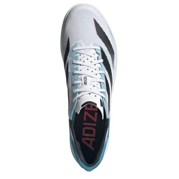 Adidas Adizero Avanti TYO - Mens Long Distance Track Spikes - White/Core Black/Lucid Cyan slider