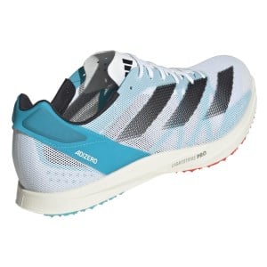 Adidas Adizero Avanti TYO - Mens Long Distance Track Spikes - White/Core Black/Lucid Cyan slider