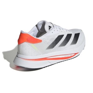 Adidas Adizero SL2 - Mens Running Shoes - Cloud White/Core Black/Orange slider