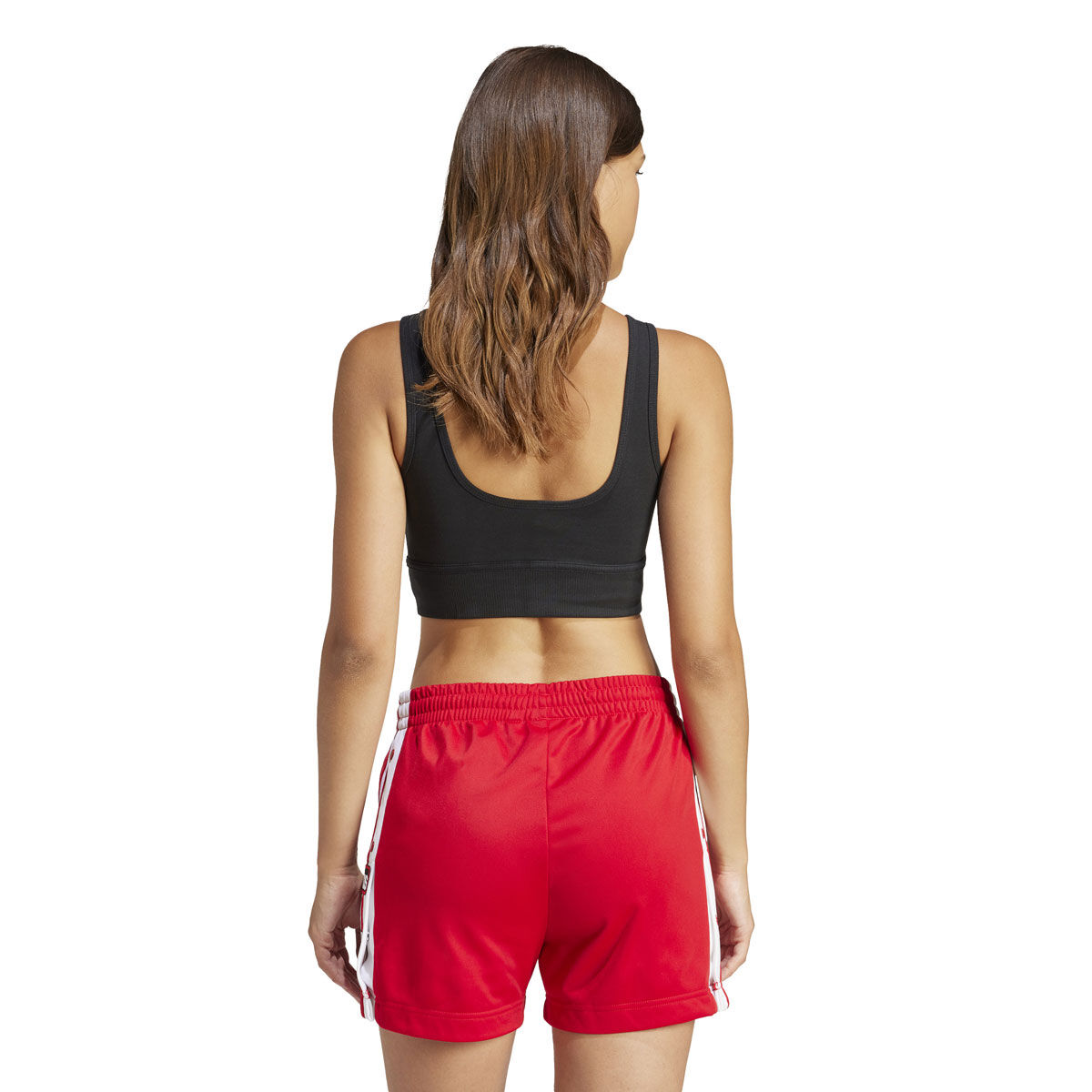 adidas Originals Womens Trefoil Sports Bra - Black slider