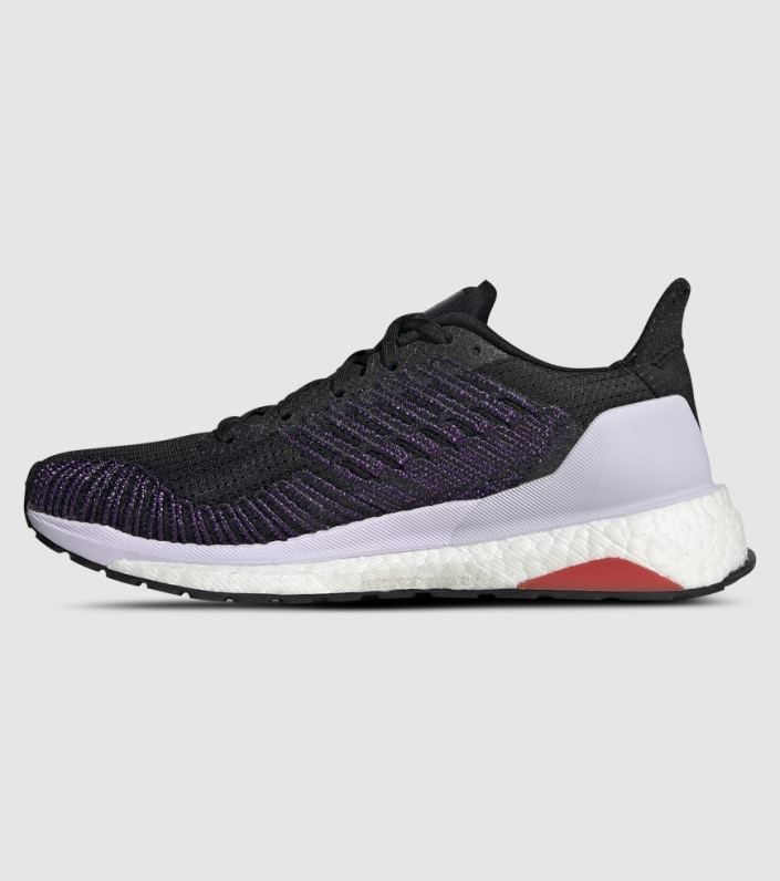 Adidas Solar Boost 19 Womens - CORE BLACK PURPLE TINT SOLAR RED slider