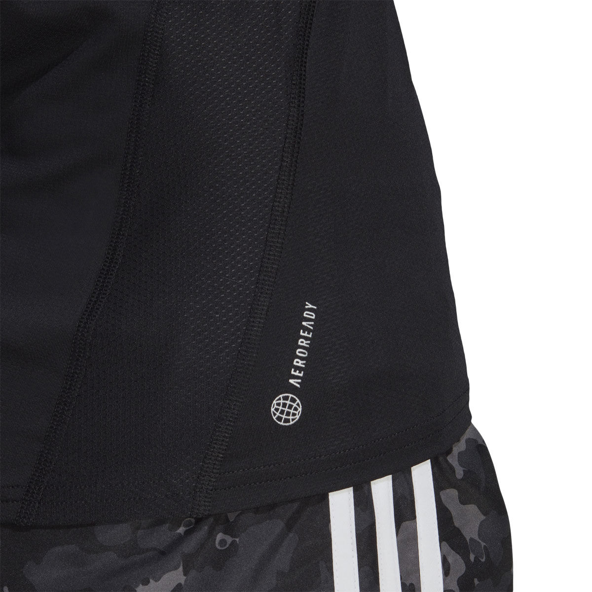 adidas Womens AEROREADY Own The Run Tank - Black slider