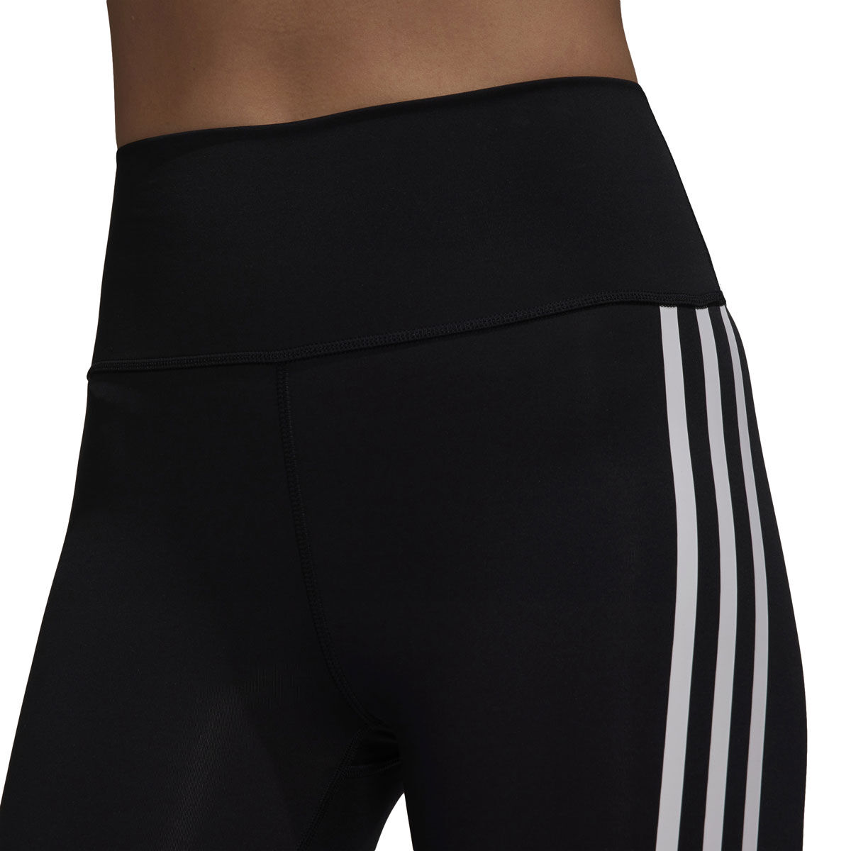 adidas Womens Optime Trainicons 7/8 Tights - Black slider