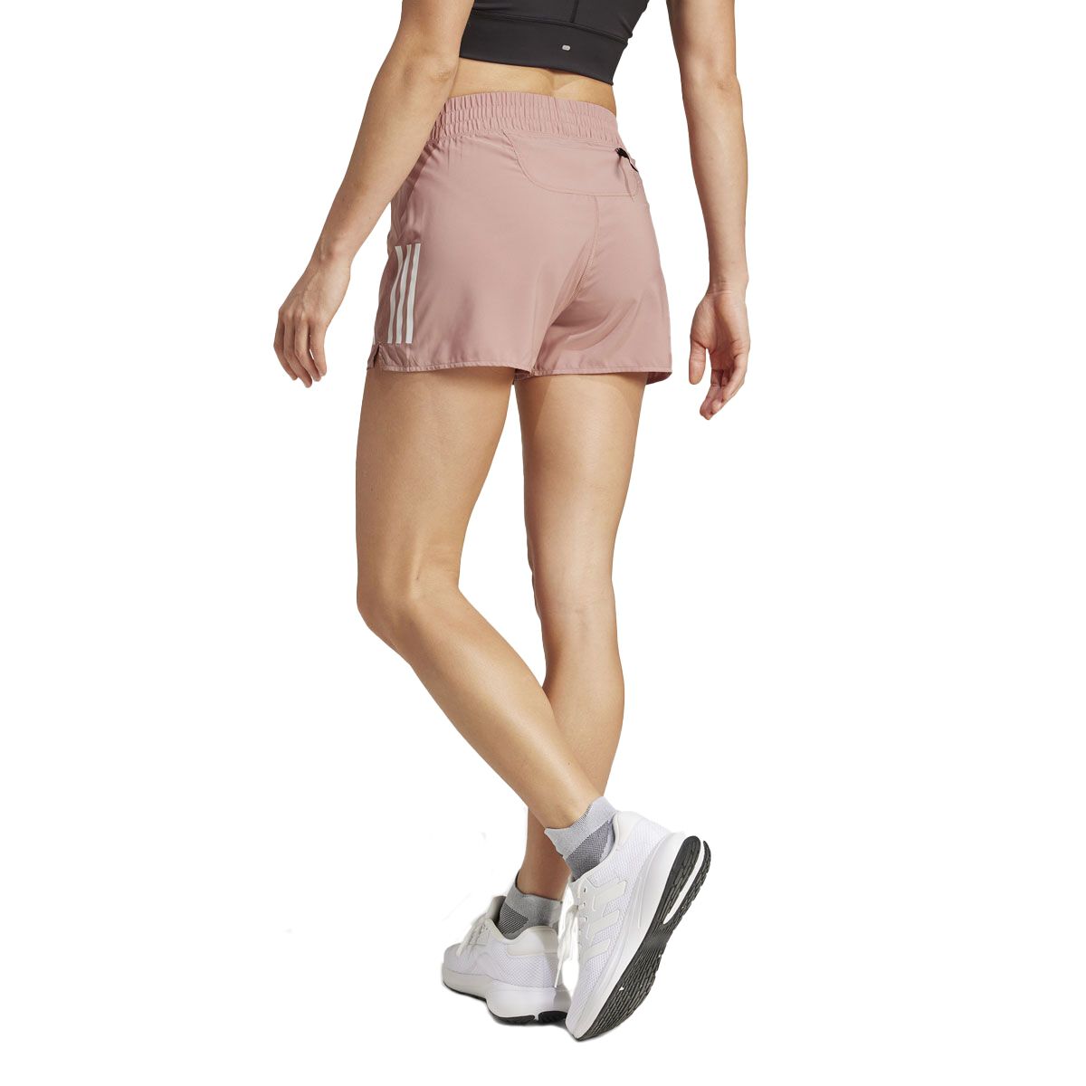 adidas Womens Own the Run Shorts - Clay slider