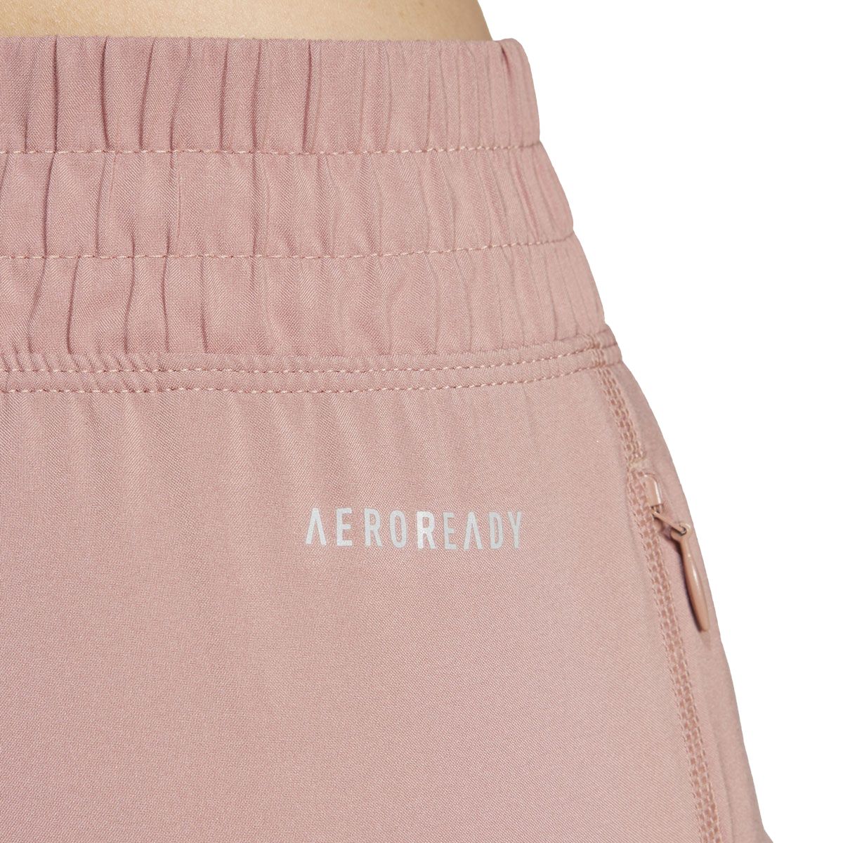 adidas Womens Own the Run Shorts - Clay slider