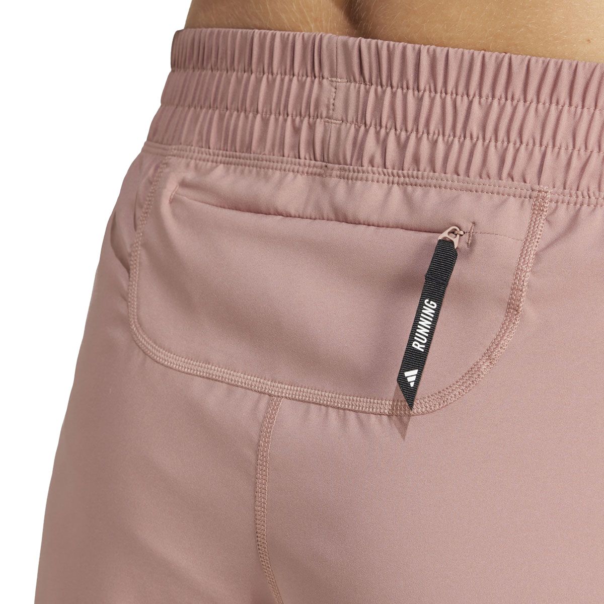 adidas Womens Own the Run Shorts - Clay slider