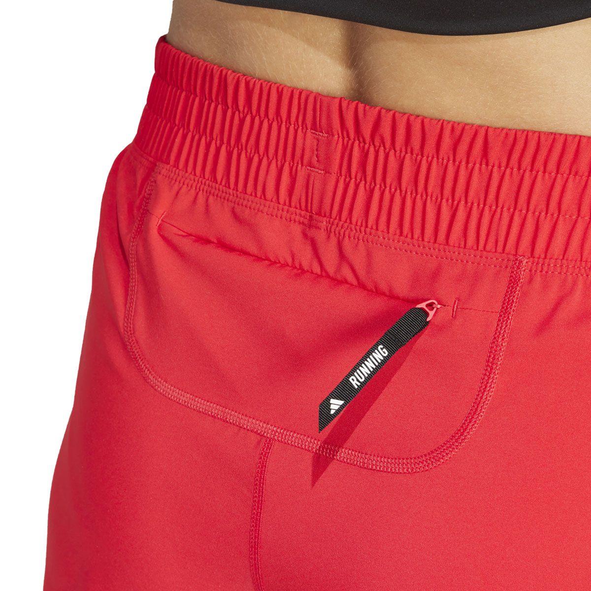 adidas Womens Own the Run Shorts - Clay slider