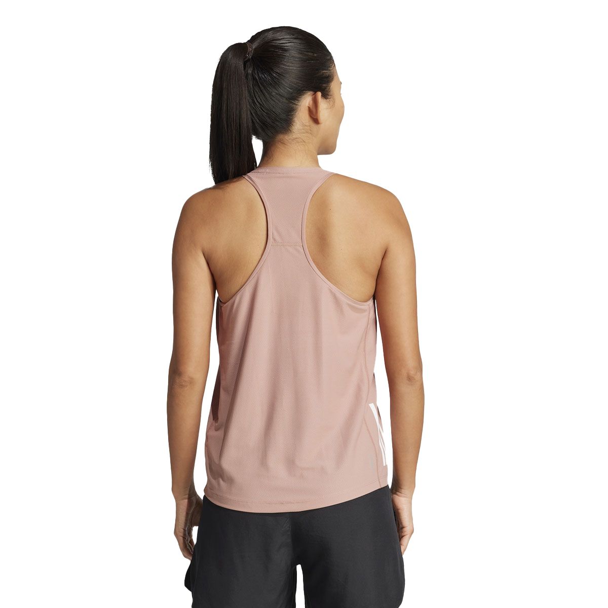 adidas Womens Own the Run Tank - Black slider