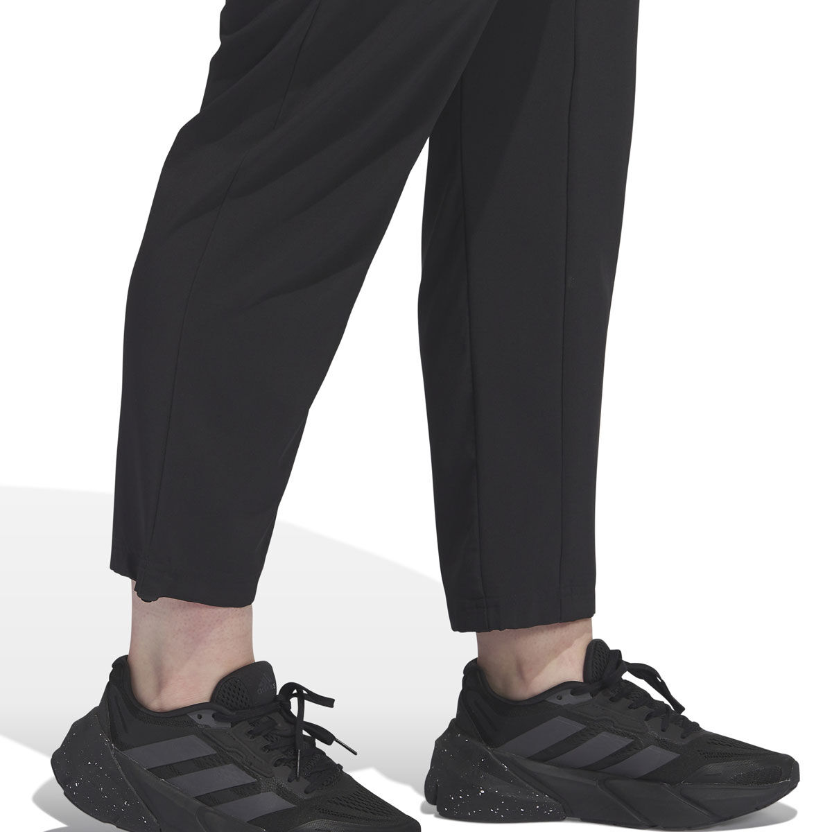 adidas Womens Plus TrueMove Training Jogger Pants - Black slider