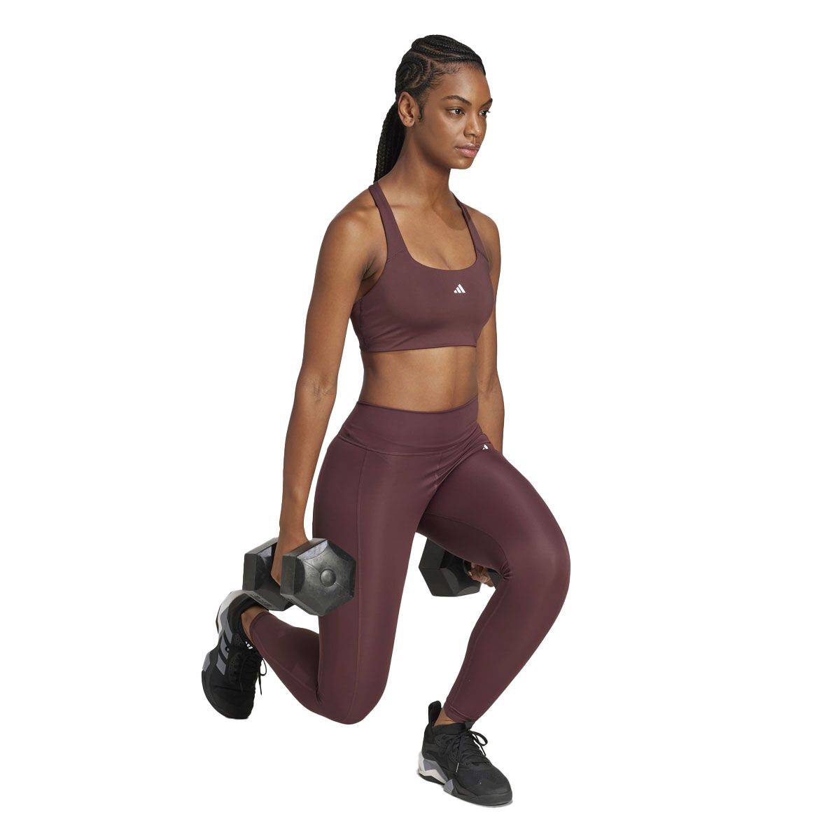 Adidas Womens Powerimpact Bra - Ruby slider