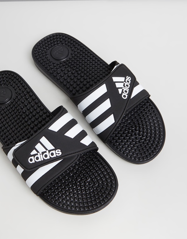 Adissage Slides - unisex - Core Black, FTWR White & Core Black