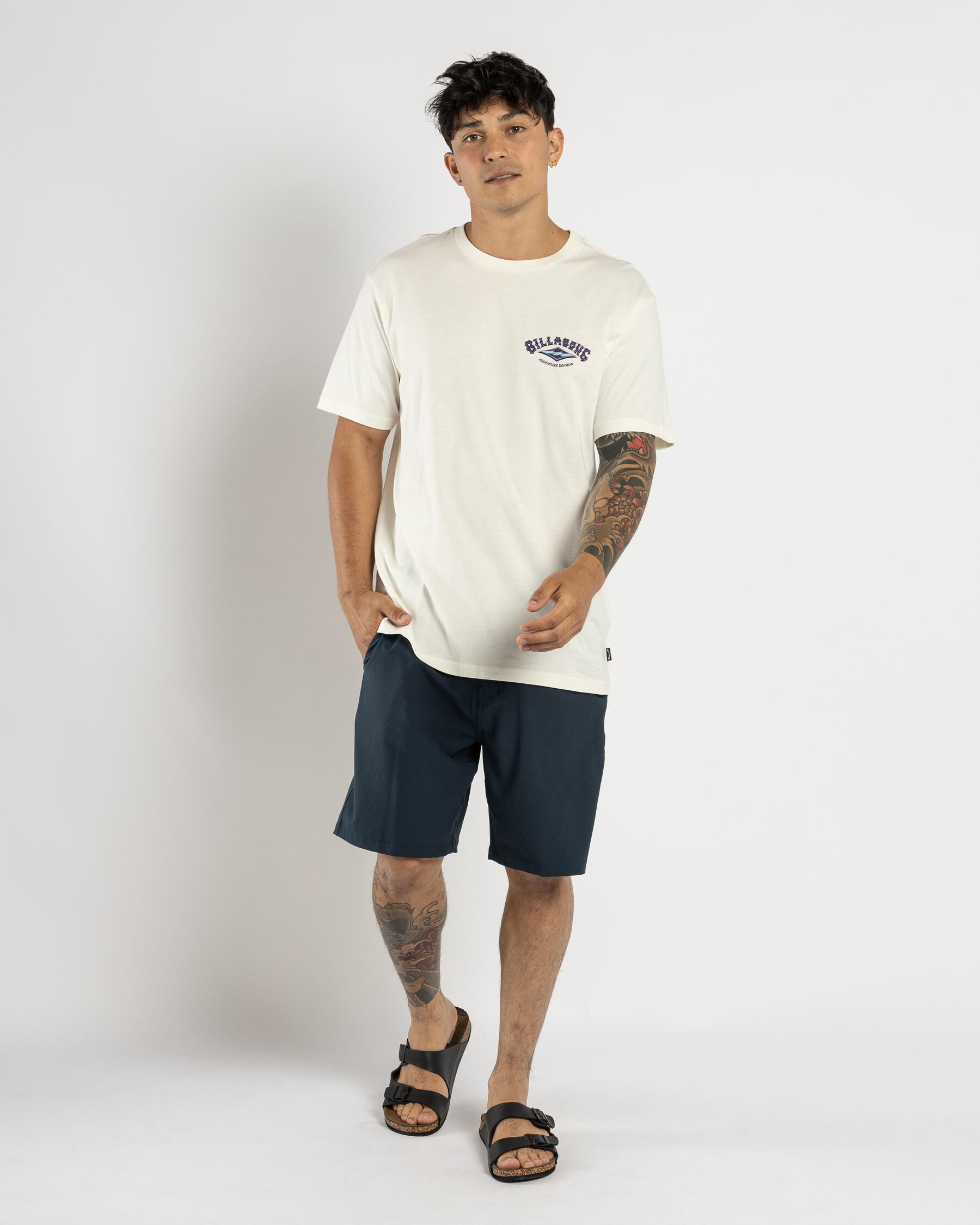 Adiv Arch Short Sleeve T-Shirt - Off White slider