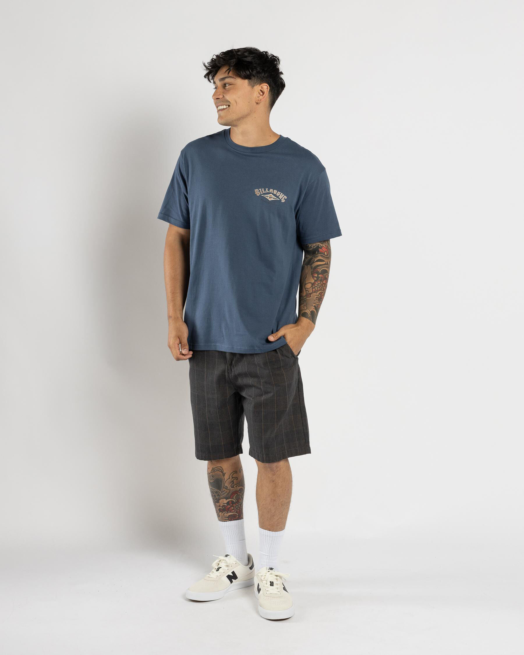 Adiv Arch Short Sleeve T-Shirt - Slate Blue slider