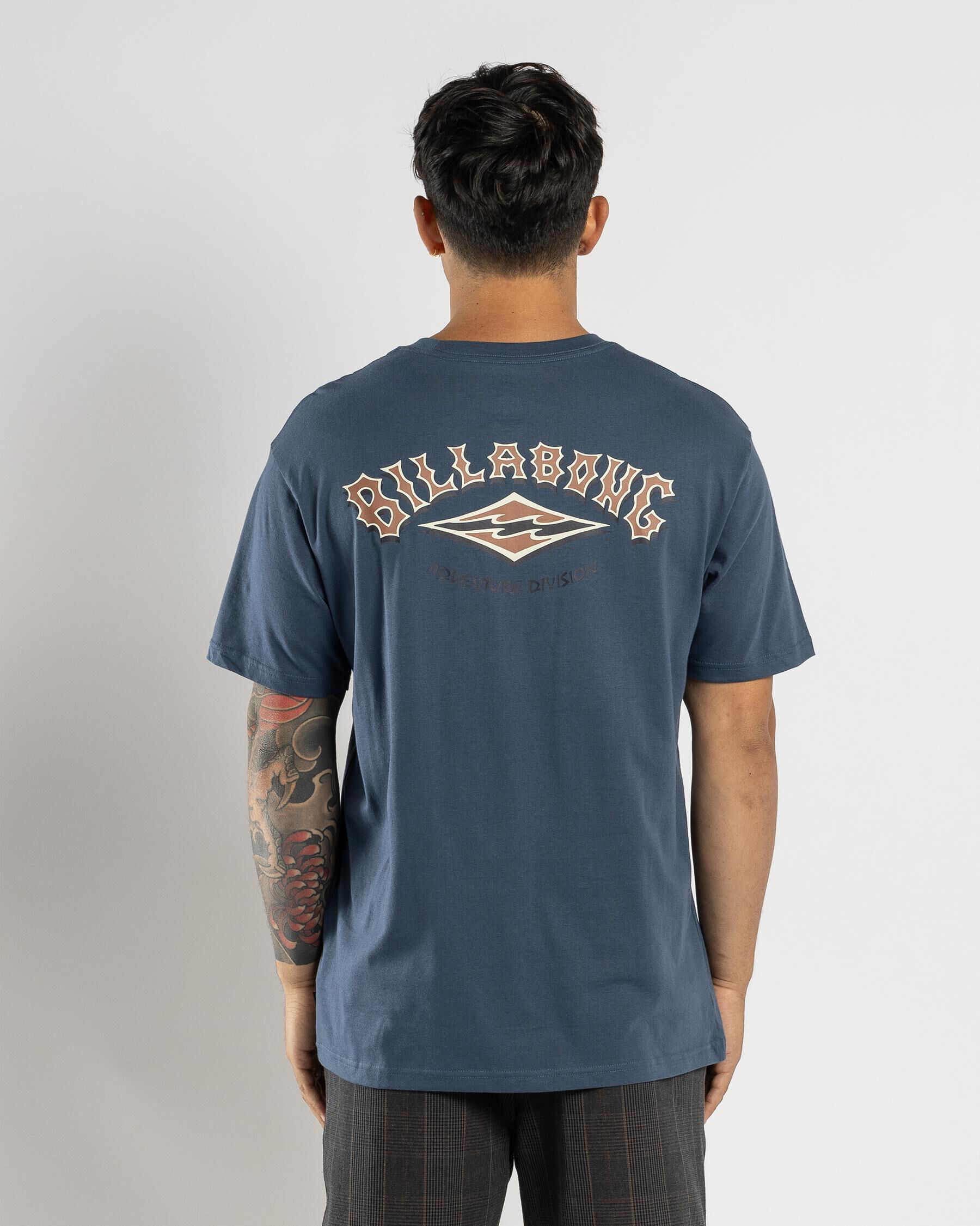 Adiv Arch Short Sleeve T-Shirt - Slate Blue slider