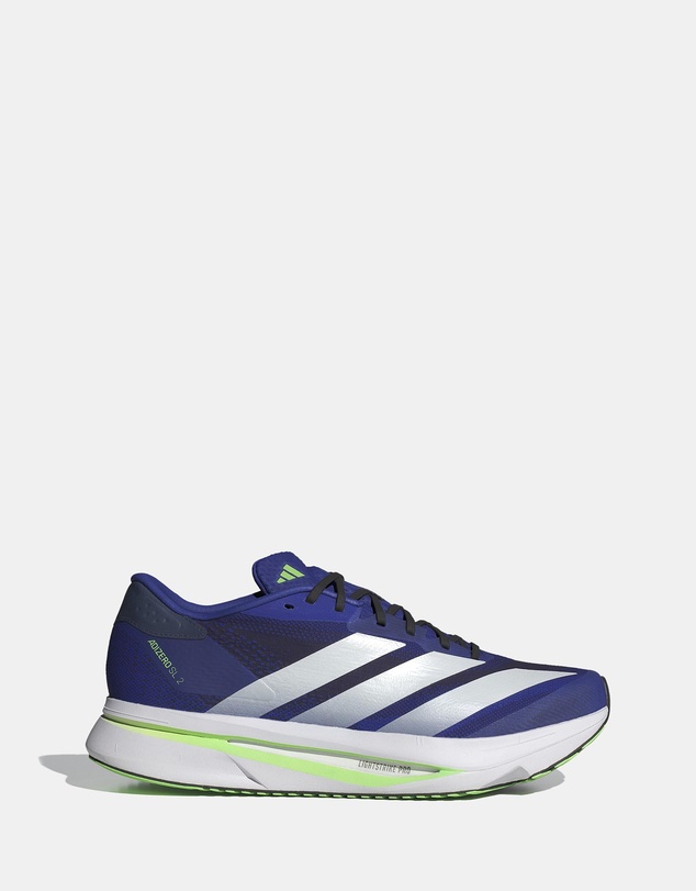 Adizero SL 2 Mens - Lucid Blue / Cloud White / Lime Burst