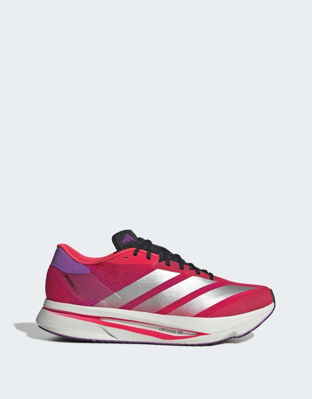 Adizero SL 2 Shoes Mens - Lucid Red / Silver Metallic / Purple Burst slider