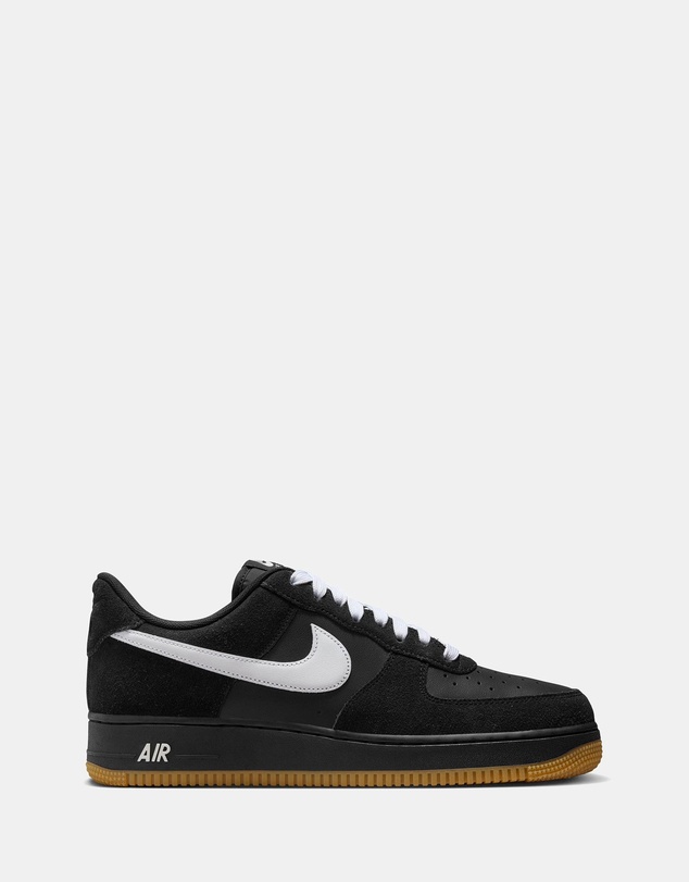 Air Force 1 '07 LV8 - Men's - Black, White & Gum Light Brown