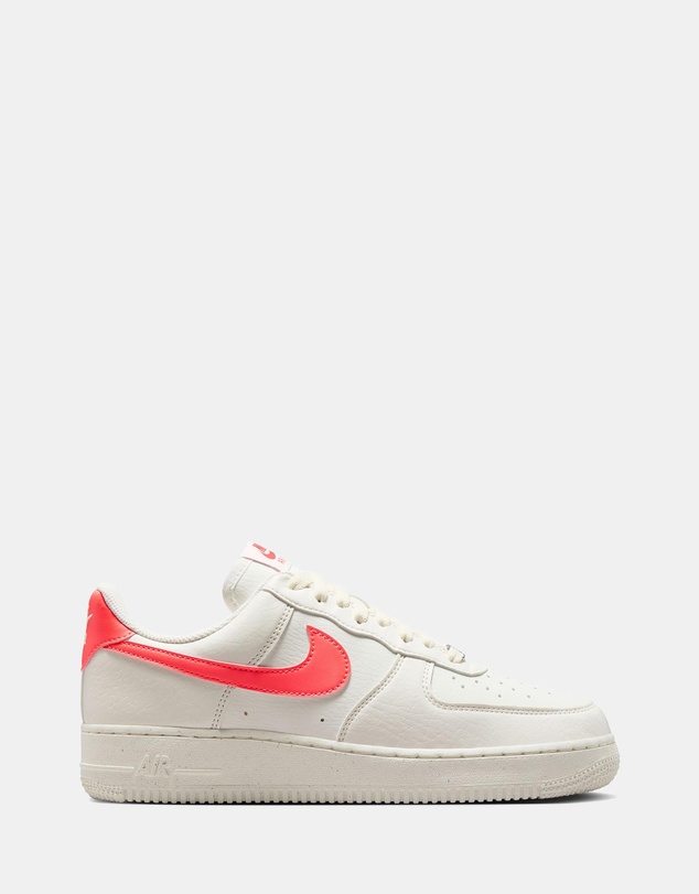 Air Force 1 '07 Next Nature - Women's - Sail, Hot Lava & Metallic Silver
