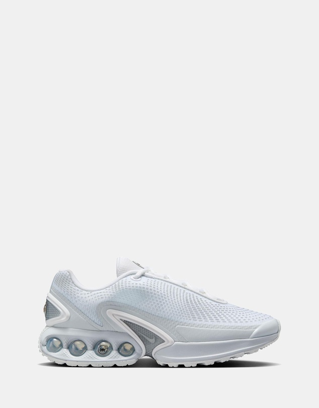 Air Max DN - Women's - White, Metallic Silver & Pure Platinum