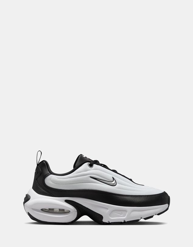 Air Max Portal - Women's - Black, Metallic Silver & White
