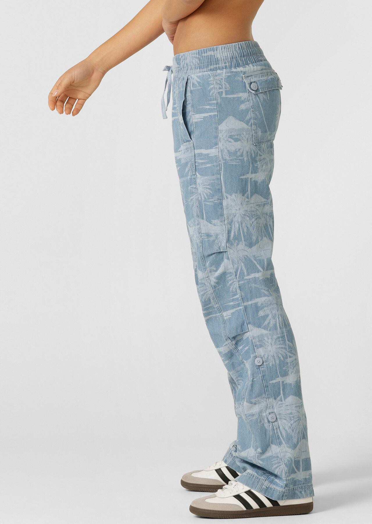 Aloha Denim Flashdance Pant - Aloha Blues Print slider