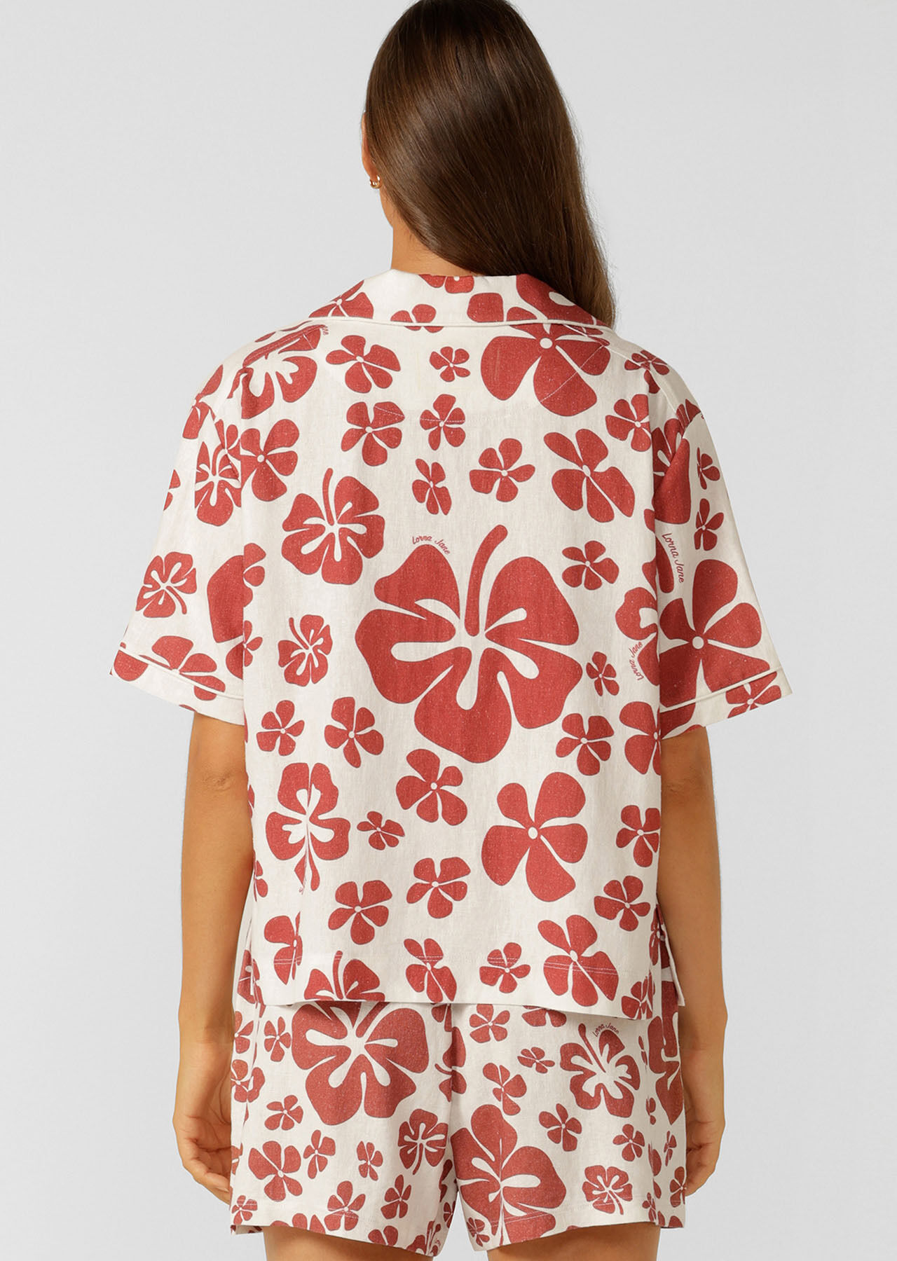 Aloha Hibiscus Shirt - Happy Hibiscus Print slider