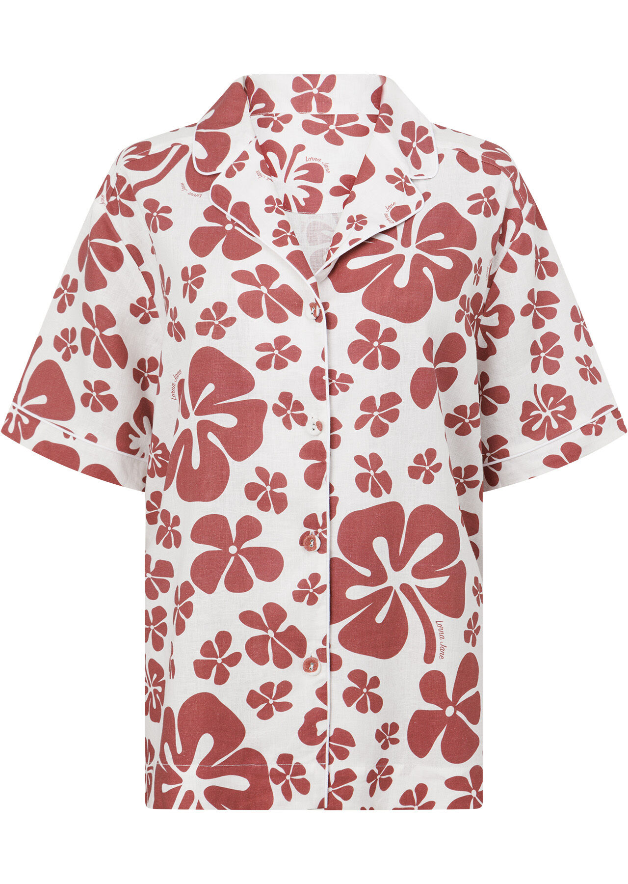 Aloha Hibiscus Shirt - Happy Hibiscus Print slider