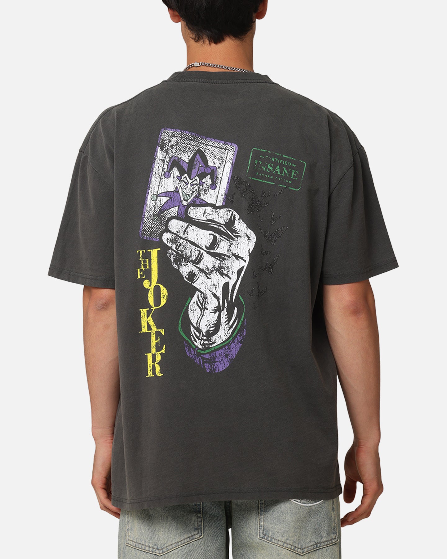 American Thrift X DC Batman The Joker Harley Hoax Heavy T-Shirt slider