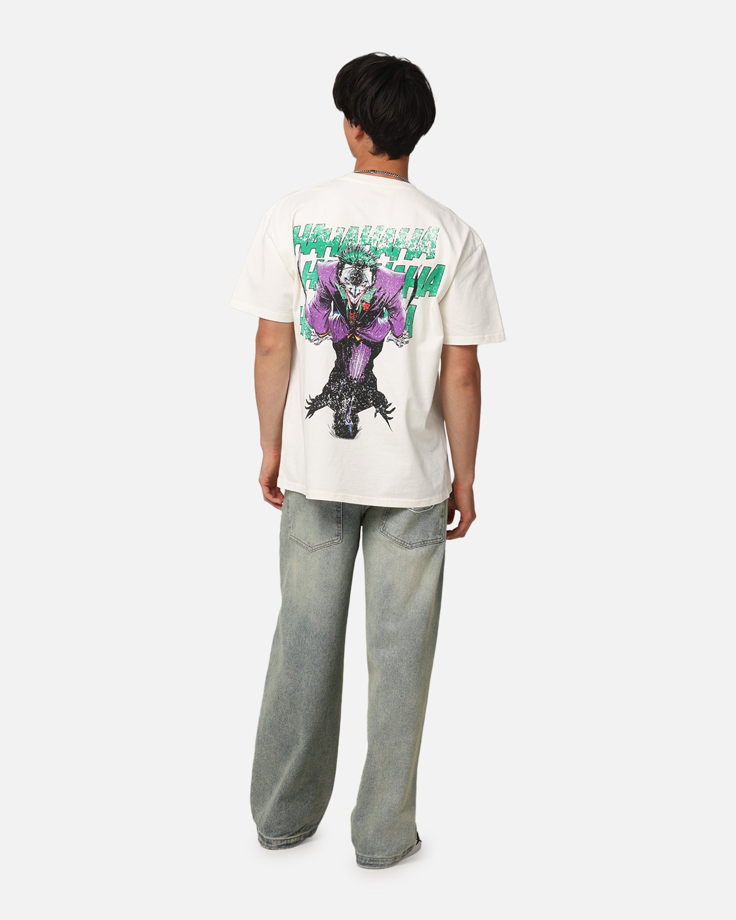 American Thrift X DC Batman The Joker Rings Heavy T-Shirt slider