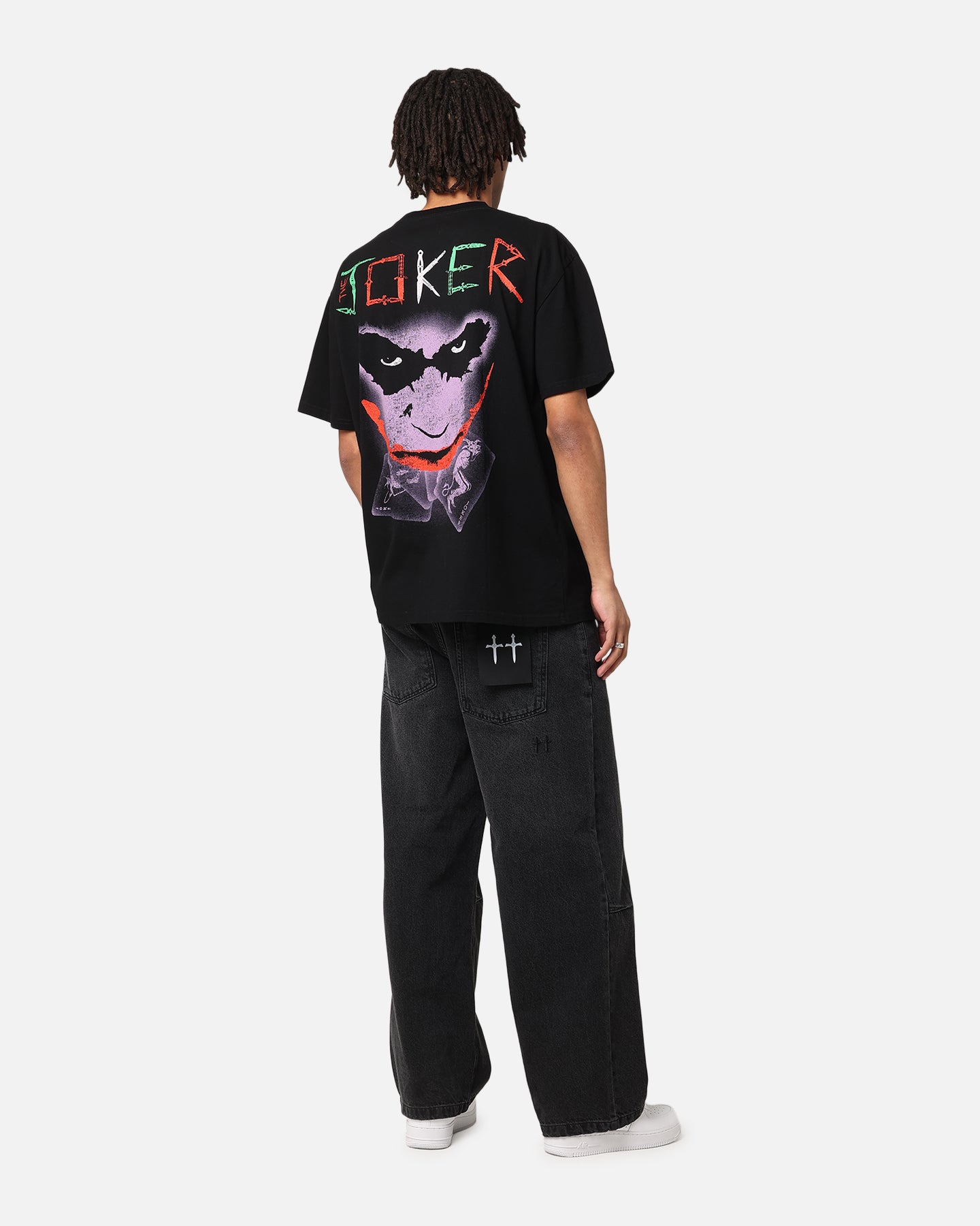 American Thrift X DC Batman The Joker Scars Heavy T-Shirt slider